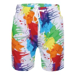 Hot Men's Summer Beach Shorts Swim Trunks Plus Size Monster Kraken Straight Hawaii Style Sea Pool Loose Quick-Drying Beachwear