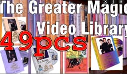 49 pcs Greater Magic Video Library Bundle - Coin Close-up card Mentalism magic trick