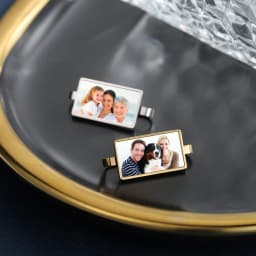 Decorative Watch Buckle Charms for Apple Watch Personalized Custom Special Engraved Photo Smart Watch Accessories Watch Clasps