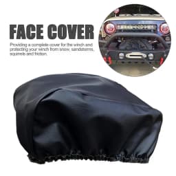 Waterproof Universal Winch Cover Comprehensive Protection UV-resistant Dust-proof Heavy Duty Dust Resistant Protector Smart Ela