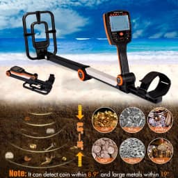 TX‑630 Foldable Professional Metal Detector is perfect for adult beginners & hobby treasure hunters Foldable design outdoorDéte