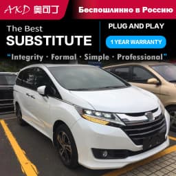 Auto Parts Headlights For Honda Odyseey 2015-2021 latest Styling LED Daytime Lights Dual Projector Car Accesorios Modified