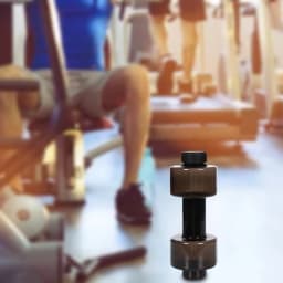 Dumbbell Bottle Portable Exercise Water Jug PET Eco-friendly Sports Fitness Exercise Water Jug For Gym Yoga Running Outdoors