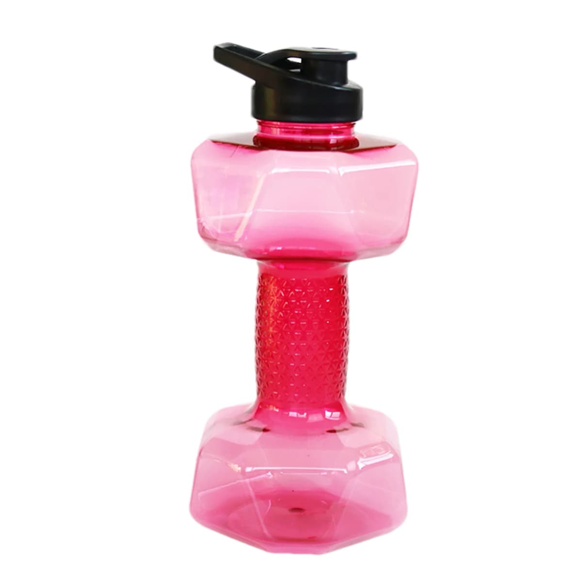 Dumbbell Bottle Portable Exercise Water Jug PET Eco-friendly Sports Fitness Exercise Water Jug For Gym Yoga Running Outdoors