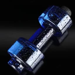 Dumbbell Bottle Portable Exercise Water Jug PET Eco-friendly Sports Fitness Exercise Water Jug For Gym Yoga Running Outdoors