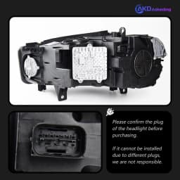 AKD Head Lamp for BMW X5 X6 F15 F16 LED Headlight 2014-2018 Headlights F15 F16 F85 DRL Turn Signal High Beam Angel Eye Projector