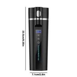 Smart Car Mug Car Heating Thermos Cup 450ML Smart Mug With Temperature Control One-Piece Cup Body Design 12V-24V