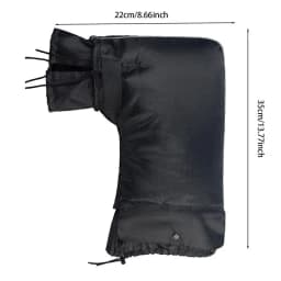 Motorcycle Handlebar Covers Motorbike Handle Bar Hand Cover Muffs Windproof Thickened Motorcycle Handlebar Mittens Hand Warmer