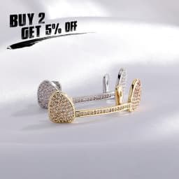 JINAO 2022 NEW Fit Gold Color Plated Hip Hop Teeth Grills Caps Top & Bottom Grill Set Gold Classic Grillz Ship from US