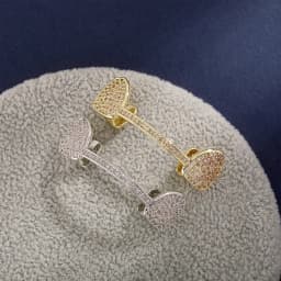 JINAO 2022 NEW Fit Gold Color Plated Hip Hop Teeth Grills Caps Top & Bottom Grill Set Gold Classic Grillz Ship from US