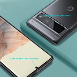 Shockproof for Google Pixel 7 Pro Case Military Grade Drop Tested Translucent Hard Back Protective Slim Thin Matte Phone Cases