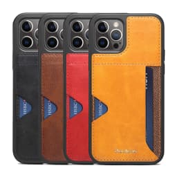 Leather Case for iPhone 14 Pro Max 13 Pro 11 12 Drop Protection Card Holder Anti-knock Cell Phone Bag for Iphone 14 Plus