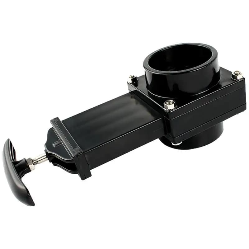 RV Waste Valve 50mm Multifunctional Sewage Valve For Camper Camping Car Replacement Gadgets To Drain Water Waste For Campers