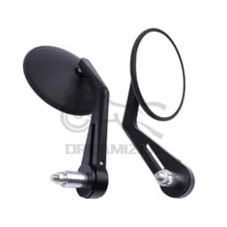 Universal 7/8" 22mm Motorcycle Handlebar Bar End Mirrors Rearview Mirror Handle Round For Kawasaki Honda Suzuki Yamaha