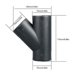 75mm Car Diesel Heater Air Outlet Connector Auto Diesel Parking Heater Air Vent Ducting Joint Webastos Eberspaechers Accessory