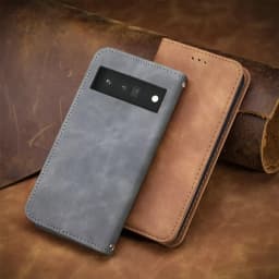 for Google Pixel 6 7 Pro 6A 4 5A XL Case Magnetic Wallet Leather Case 360 Protect Smooth Book Skin Funda Pixel 7 Case Flip Cover