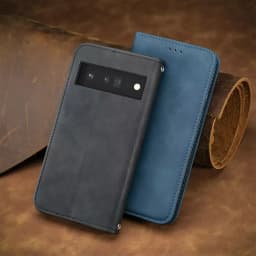 for Google Pixel 6 7 Pro 6A 4 5A XL Case Magnetic Wallet Leather Case 360 Protect Smooth Book Skin Funda Pixel 7 Case Flip Cover