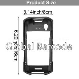 for Zebra TC21 TC26 Protective Cover Case Black Rugged Root