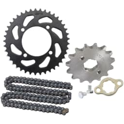 Not A Set 420 Chain 20mm 15T Motorcycle Front 41T Rear Sprocket for Pit Dirt Bike Apollo 110cc 125cc