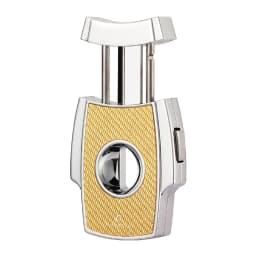 GALINER Cigar V Cutter Metal Butten Open Sharp Blade Cigar Cutter Portable Tabacco Cutting V-Cut Knift For Cigar