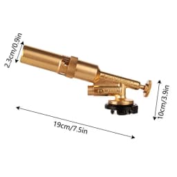 Portable Gas Torch Blowtorch Copper Brass Gas Torch Brazing Solder High Temperature Gas Burner Welding Butanes Culinary Torch