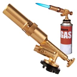 Portable Gas Torch Blowtorch Copper Brass Gas Torch Brazing Solder High Temperature Gas Burner Welding Butanes Culinary Torch