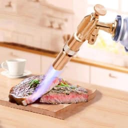Portable Gas Torch Blowtorch Copper Brass Gas Torch Brazing Solder High Temperature Gas Burner Welding Butanes Culinary Torch