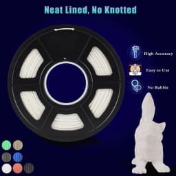 SUNLU PLA Matte Filament 1KG Shine-Free Printed Surface 1.75MM Frosted Texture Eco-Friendly Non-Toxic No Bubble Low Odor