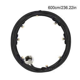 Water Misters For Outside Patio Outdoor Water Misting Cooling Irrigation System 6M/9M/12M Garden Umbrella Mist Sprinkler Nozzle