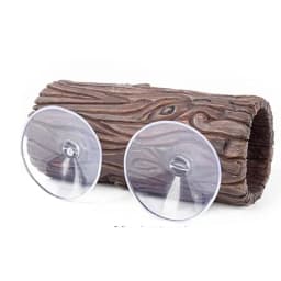 Reptile Hiding Cave Reptile Basking Hide Habitat Decoration Ornament Reptiles Terrarium Fish Tank Decor With Suction Cup