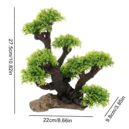 Fish Tank Plant Moss Tree Decorations Landscaping Wood Plant Root Driftwood Aquatic Plants Grass Aquarium Accessories No Moss