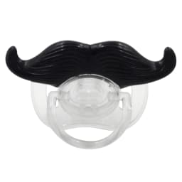 Baby Funny Pacifier Food Grade Lips Portable Cute Pacifiers With Funny Beard Mustache Pacifier For Babies And Toddlers Unisex