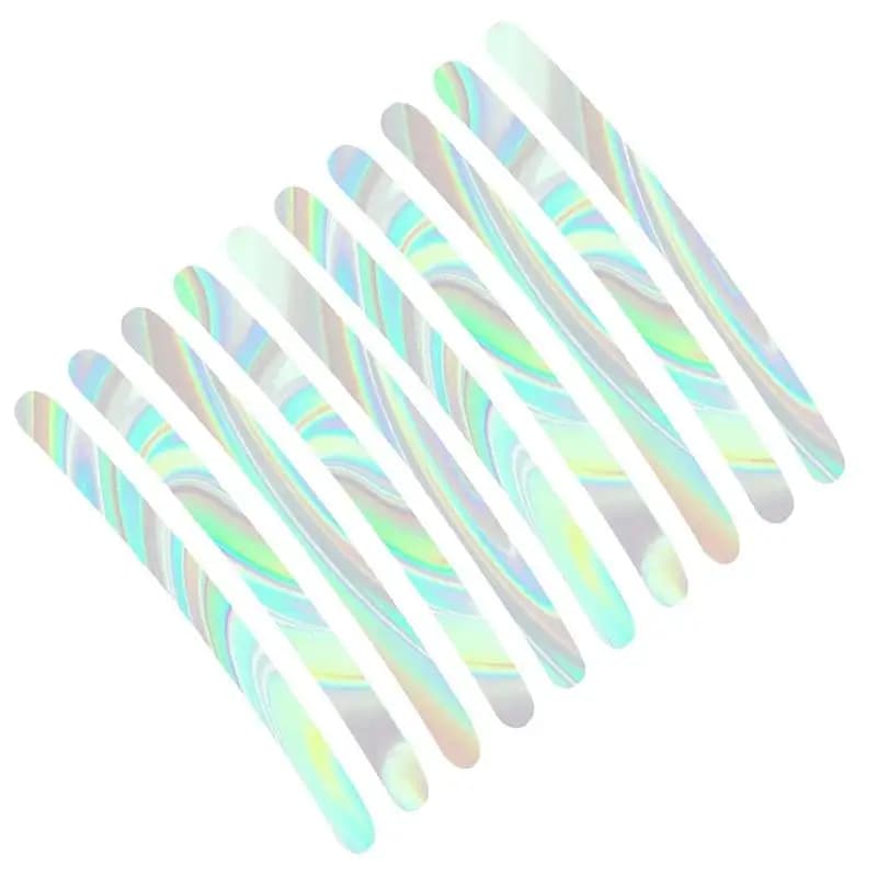 Reflective Car Tire Sticker Car Wheel Hub Reflective Sticker Car Wheel Tire Rims Sticker Stripes Tape Decals Bike Accessories