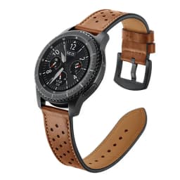 22mm watch band for Samsung Galaxy watch 3 45mm/Gear S3 Genuine Leather breacelet huawei watch gt 4/3/2/2e pro 46mm strap