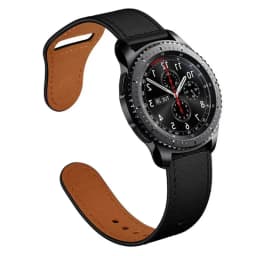 22mm watch band for Samsung Galaxy watch 3 45mm/Gear S3 Genuine Leather breacelet huawei watch gt 4/3/2/2e pro 46mm strap