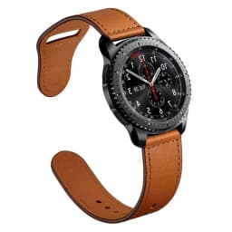 22mm watch band for Samsung Galaxy watch 3 45mm/Gear S3 Genuine Leather breacelet huawei watch gt 4/3/2/2e pro 46mm strap