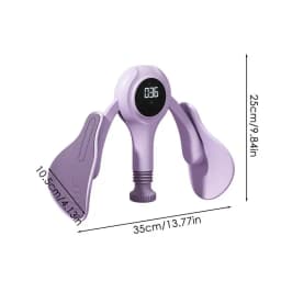 Inner Thigh Training Adjustable Pelvic Floor Toner Inner Thigh Trimmer With Counter Home Gym Workout Equipment For Thighs Arms