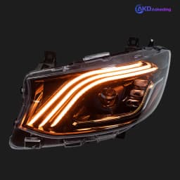 Car Lights for Sprinter 2018-2023 LED Auto Headlights Assembly Upgrade Dynamic Meteor Shower Maybach Design LHD RHD Accessories