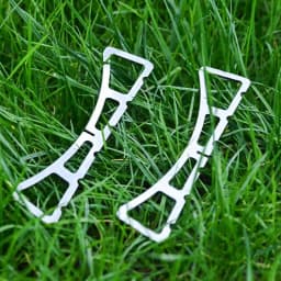 2PCS Steaming Cross Stand Stainless Steel Sturdy Cooking Rack Portable Household Kitchen Utensils For Outdoor Camping Picnic