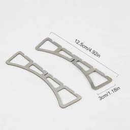 2PCS Steaming Cross Stand Stainless Steel Sturdy Cooking Rack Portable Household Kitchen Utensils For Outdoor Camping Picnic