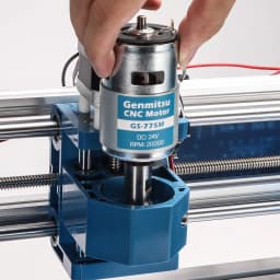 Genmitsu GS-775M 20000RPM 775 CNC Spindle Motor with 5mm ER11 Collet Set, DC 24V, Electrical Motor for 3018 Router