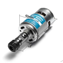 Genmitsu GS-775M 20000RPM 775 CNC Spindle Motor with 5mm ER11 Collet Set, DC 24V, Electrical Motor for 3018 Router