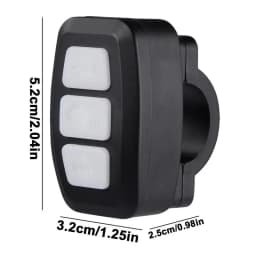 Blue Tooth Motorcycle Handlebar Phone Controller For Phone Answer Waterproof Bike Wireless Media Button For Phone Music Photo