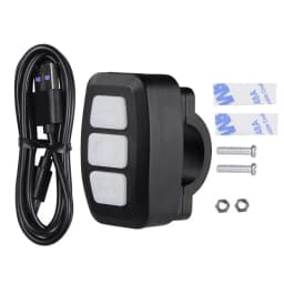 Blue Tooth Motorcycle Handlebar Phone Controller For Phone Answer Waterproof Bike Wireless Media Button For Phone Music Photo