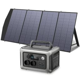 ALLPOWERS Solarpanel 100W 140W 200W Solar Energy Charger with LiFePo4 Battery 299Wh 600W Portable Power Station for Camping RV