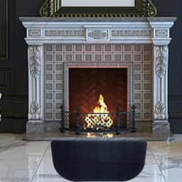 Fireproof Hearth Rugs Fire Resistant Rugs For Fireplace Fire Resistant Mat Hearth Pad With Flame-Retardant Cotton For Wood Stove