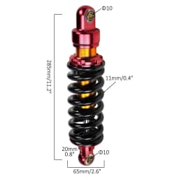 TPRO 12“ Rear Wheel 80/100-12 Tyre + Shock Swingarm Pit Dirt Bike CRF50 70 Thumpstar