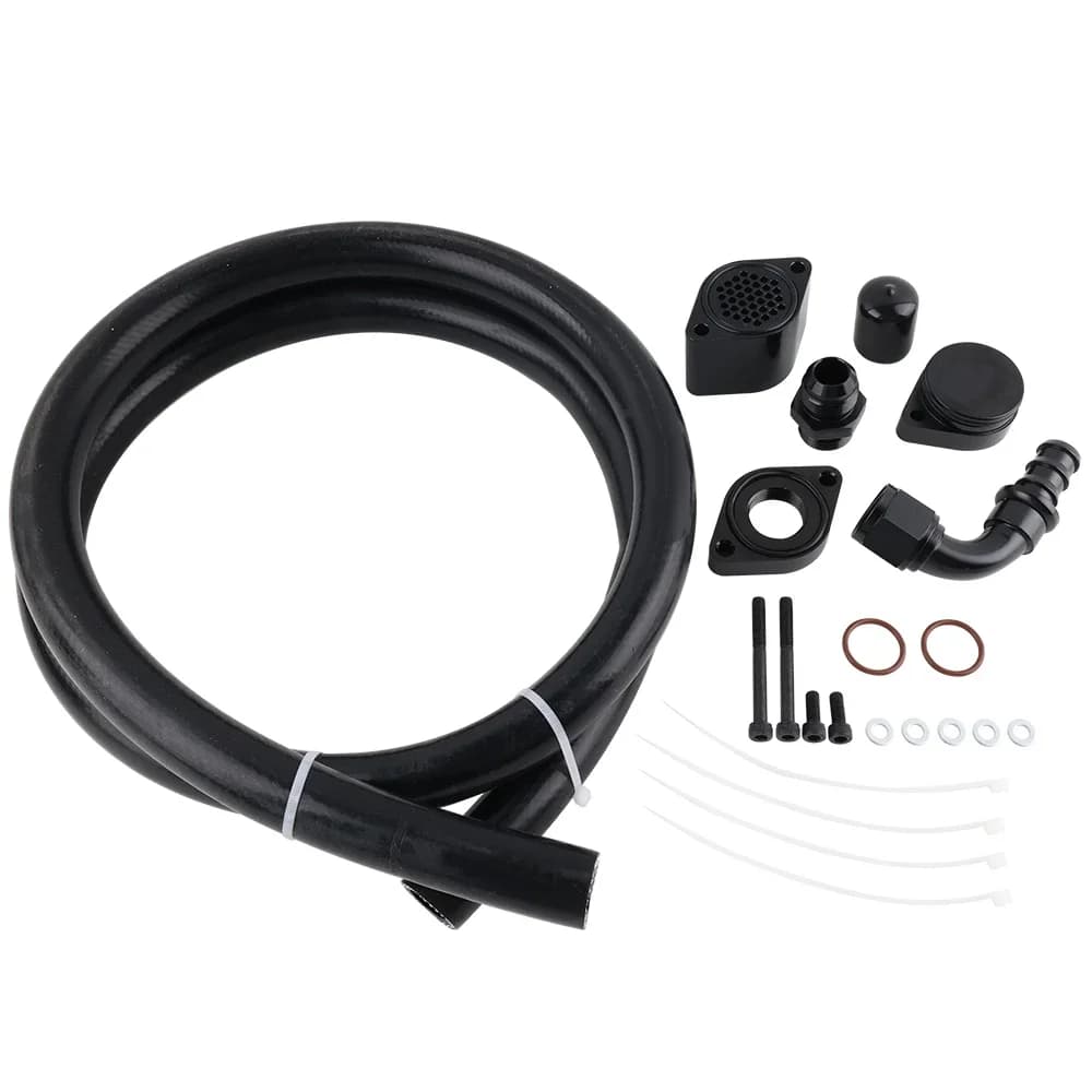 New Reroute Engine Ventilation Kits For 2011-20 FORD 6.7L Powerstroke CCV PCV Engine Cooling Parts