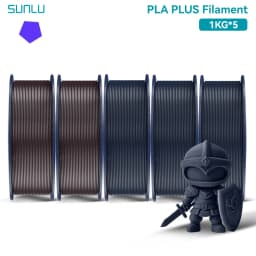 SUNLU 5KG PLAPLUS Filament 1.75MM Neatly Arranged No Knots No Bubble Eco-Friendly Non-Toxic Odorless Bright Color Good Toughness