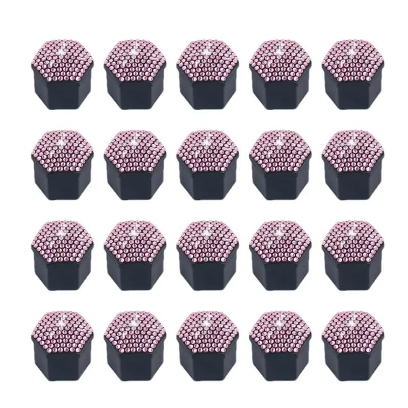 Valve Stem Caps Decorative Rust-Proof Tire Caps Anti-Scratch Universal Tire Screw Caps Tire Valve Caps For Suvs Trucks Cars Bike